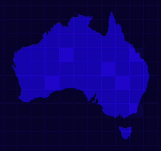 australian map lists