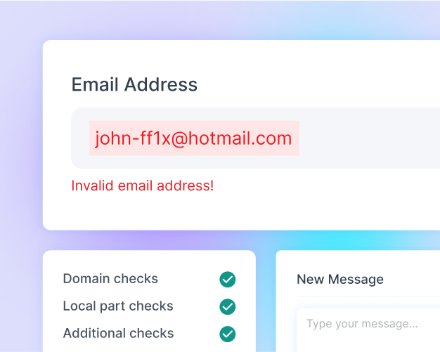 email validation