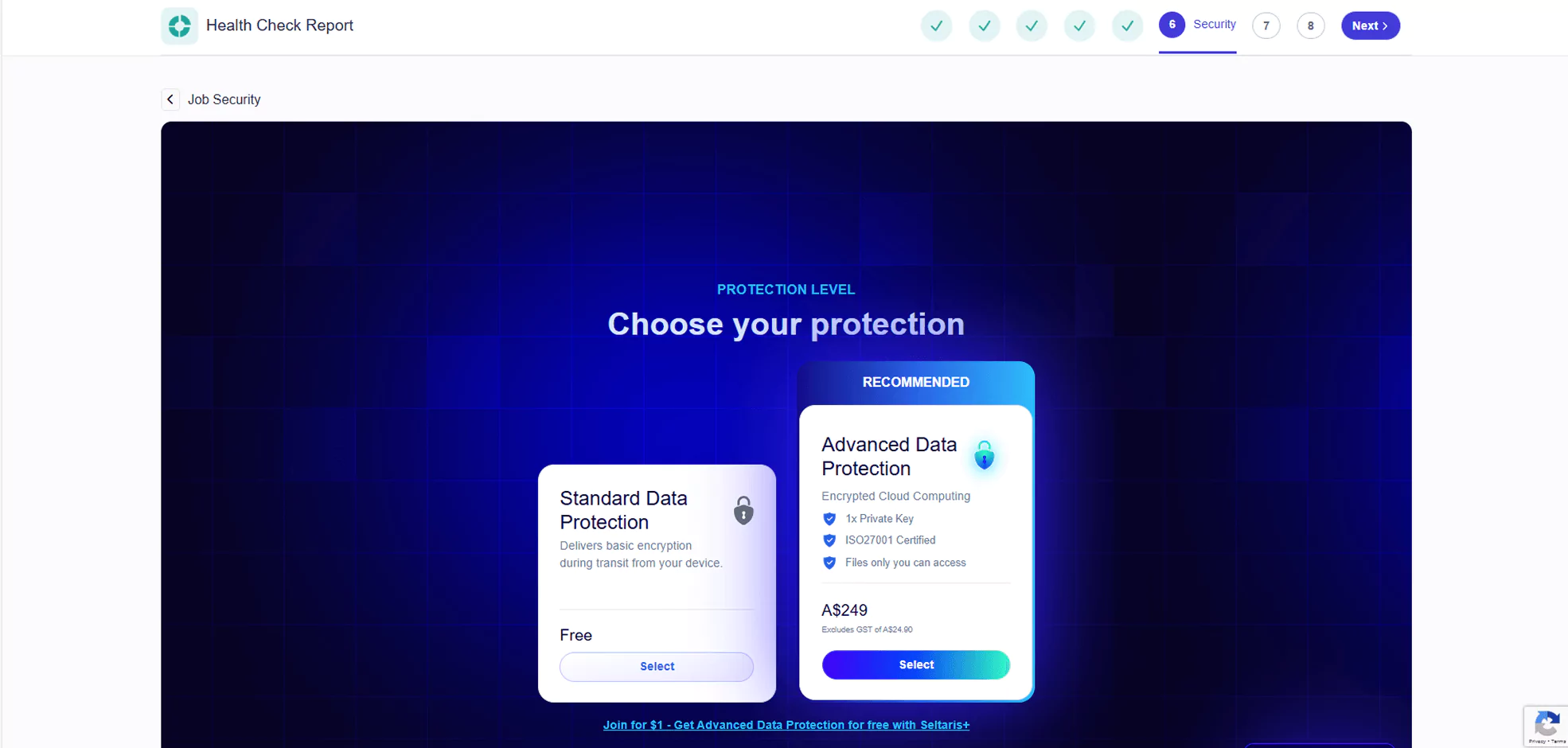 Choose your data protection